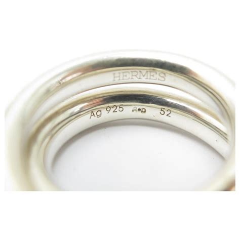 bague hermes vertige|Hermes bagues en argent.